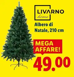 Lidl LIVARNO home Albero di Natale, 210 cm offerta