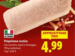 Lidl Polpettone rustico offerta