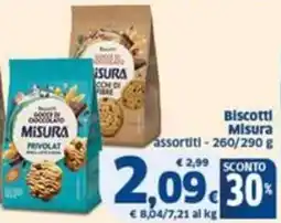 Sigma Biscotti Misura offerta