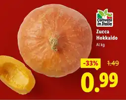 Lidl Zucca Hokkaido offerta