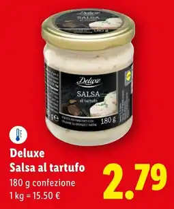 Lidl Deluxe Salsa al tartufo offerta