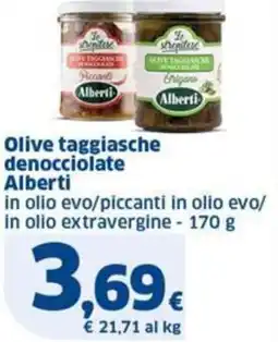 Sigma Olive taggiasche denocciolate Alberti offerta