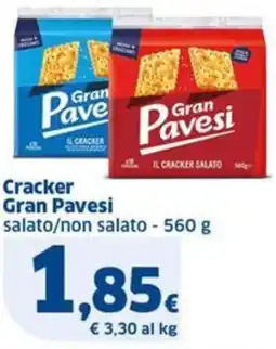 Sigma Cracker Gran Pavesi salato/non salato offerta
