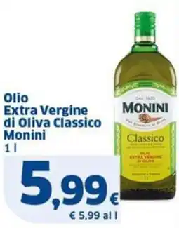 Sigma Olio Extra Vergine di Oliva Classico Monini offerta