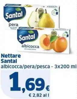 Sigma Nettare Santal albicocca/pera/pesca offerta