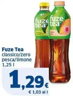 Sigma Fuze Tea classico/zero pesca/limone offerta
