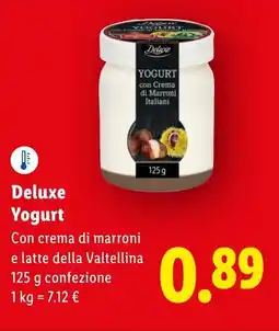 Lidl Deluxe Yogurt offerta
