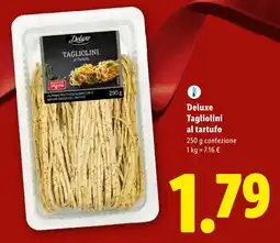 Lidl Deluxe Tagliolini al tartufo offerta