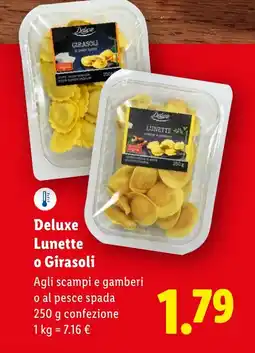 Lidl Deluxe Lunette o Girasoli offerta
