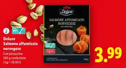 Lidl Deluxe Salmone affumicato norvegese offerta