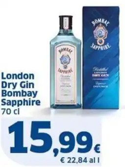 Sigma London Dry Gin Bombay Sapphire offerta