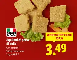 Lidl Aquiloni di petto di pollo offerta