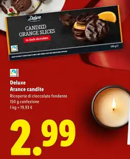 Lidl Deluxe Arance candite offerta