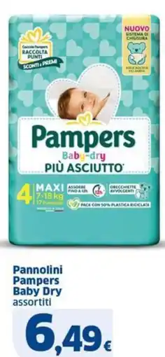 Sigma Pannolini Pampers Baby Dry offerta