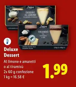 Lidl Deluxe Dessert offerta