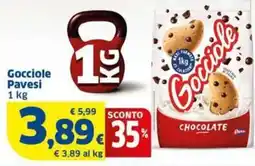 Sigma Gocciole Pavesi offerta
