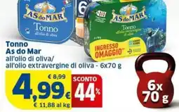 Sigma Tonno As do Mar all'olio di oliva/ all'olio extravergine di oliva offerta
