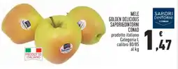 Conad City Mele golden delicious SAPORI&DINTORNI CONAD offerta