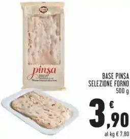 Conad City Base pinsa selezione forno offerta