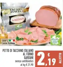 Conad City Petto di tacchino italiano al forno GARDANI offerta