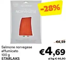Unes Salmone norvegese affumicato NORVEGESE offerta