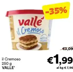 Unes il Cremoso VALLE' offerta