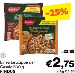 Unes Linea Le Zuppe del Casale FINDUS offerta