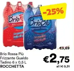 Unes Brio Rossa Più Frizzante Gualdo Tadino ROCCHETTA offerta