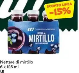 Unes Nettare di mirtillo U! offerta