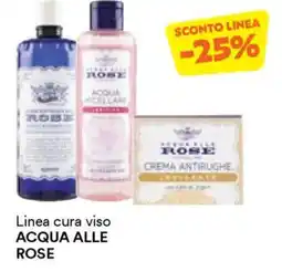 Unes Linea cura viso ACQUA ALLE ROSE offerta