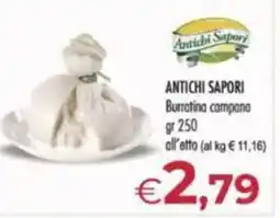 MerSi Supermercati ANTICHI SAPORI Burratina campana offerta