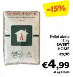 Unes Pellet abete SWEET HOME offerta