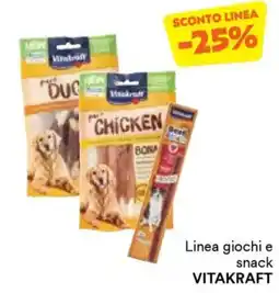 Unes Linea giochi e snack VITAKRAFT offerta