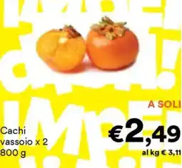 Unes Cachi vassoio x 2 offerta