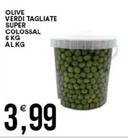 Vantaggio Cash&Carry Olive verdi tagliate super colossal offerta