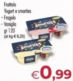 MerSi Supermercati Fruttolo Yogurt e smarties offerta