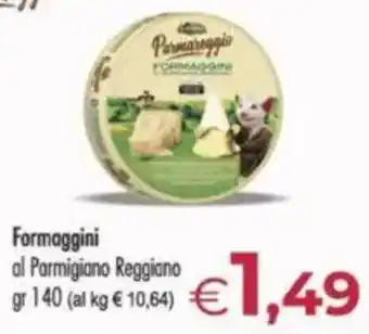 MerSi Supermercati Granterre Formaggini al Parmigiano Reggiano offerta