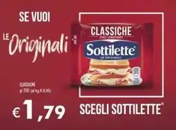 MerSi Supermercati Le originali sottilette classiche offerta