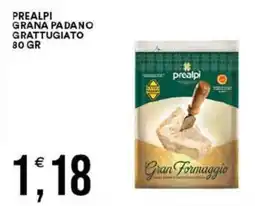 Vantaggio Cash&Carry Prealpi grana padano grattugiato offerta