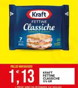 Vantaggio Cash&Carry Kraft fettine classiche offerta