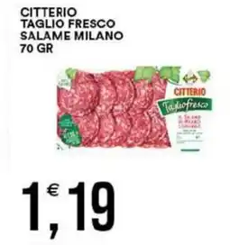 Vantaggio Cash&Carry Citterio taglio fresco salame milano offerta