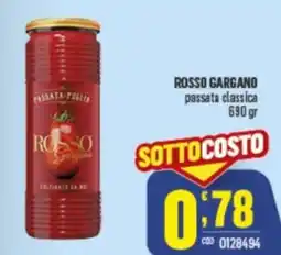 Gruppo di Palo ROSSO GARGANO passata classica offerta