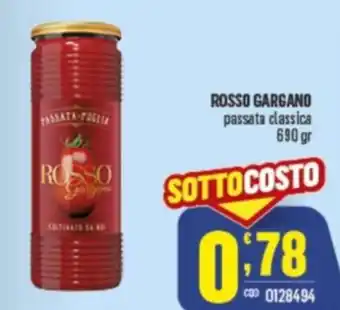 Gruppo di Palo ROSSO GARGANO passata classica offerta