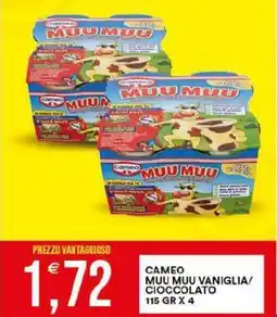 Vantaggio Cash&Carry Cameo muu muu vaniglia/ cioccolato offerta