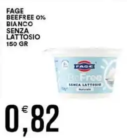 Vantaggio Cash&Carry Fage beefree 0% bianco senza lattosio offerta
