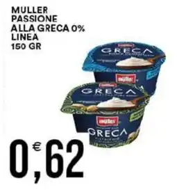 Vantaggio Cash&Carry Muller passione alla greca 0% linea offerta