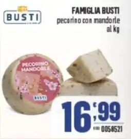 Gruppo di Palo FAMIGLIA BUSTI pecorino con mandorle offerta