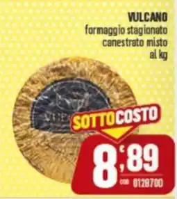 Gruppo di Palo VULCANO formaggio stagionato canestrato misto offerta