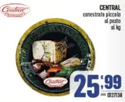 Gruppo di Palo CENTRAL canestrato piccolo al pesto offerta