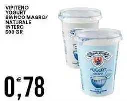 Vantaggio Cash&Carry Vipiteno yogurt bianco magro/ naturale intero offerta